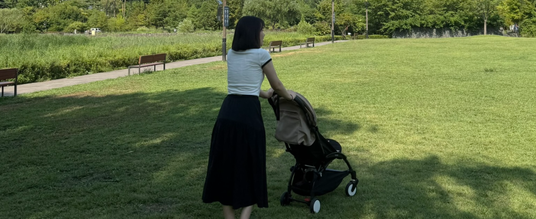 요즘 내 교복, 유니클로 나일론 개더 스커트