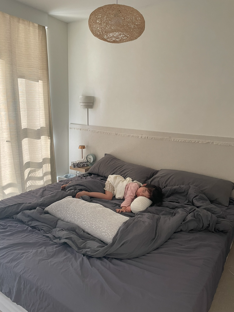 Cozy main bedroom in our Vancouver Airbnb